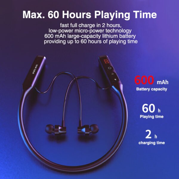 ⁦Wireless Headset Multi Function Display With Radio And Pluggable Card⁩ - الصورة ⁦6⁩