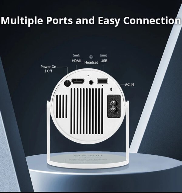 ⁦Barrel Machine Hy300 Smart AnzhuoHD Projection Screen Home Recommend Projector⁩ - الصورة ⁦10⁩