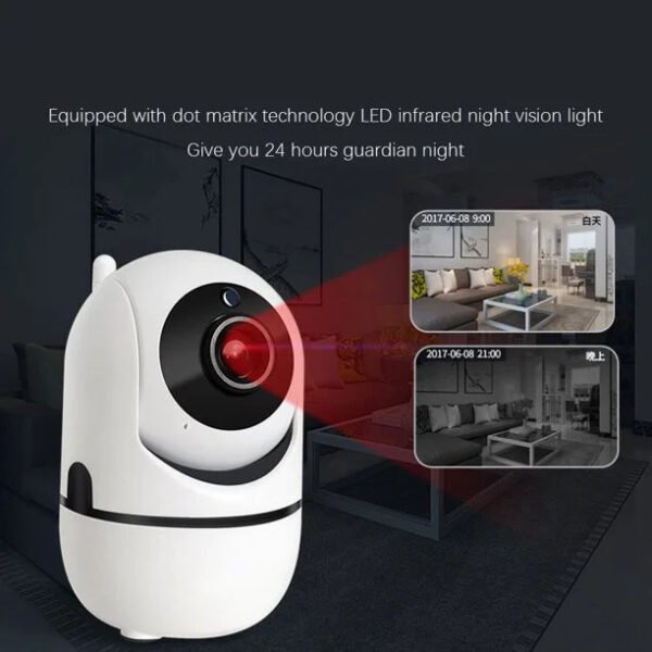 ⁦720p Wireless Night Vision Auto Scan IP Camera⁩ - الصورة ⁦7⁩