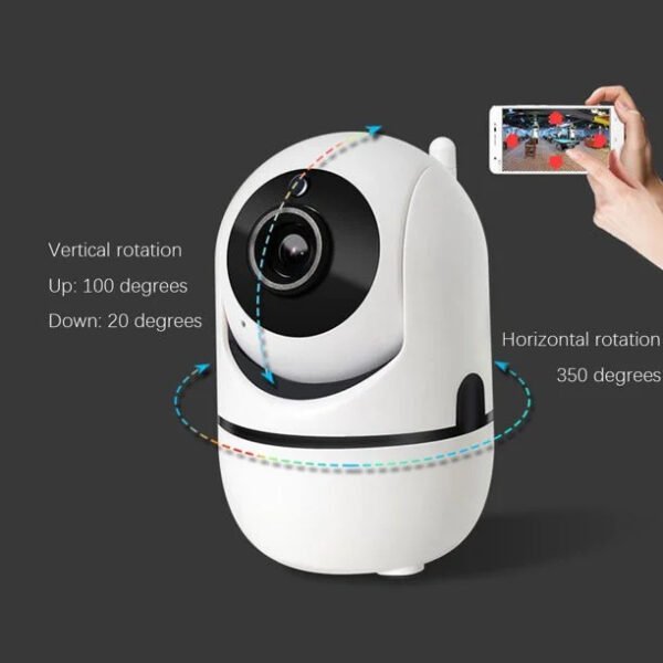 ⁦720p Wireless Night Vision Auto Scan IP Camera⁩ - الصورة ⁦5⁩